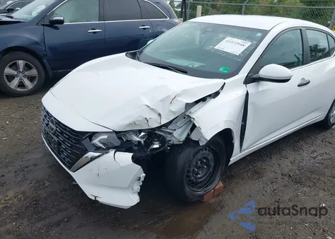 2024 Nissan Sentra S Xtronic Cvt из США, поврежденный, VIN 3N1AB8BV8RY291147